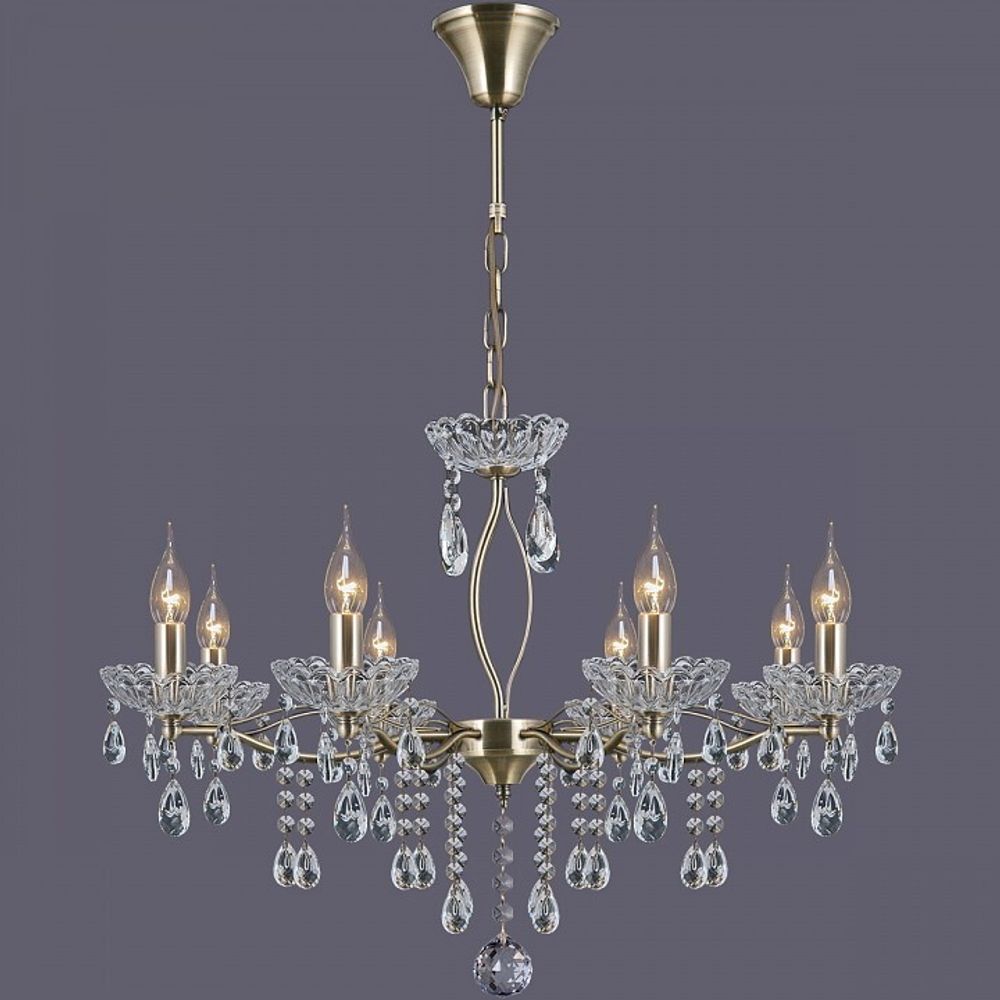 Подвесная люстра ILLUMICO  IL0265-8PSQ-39 AB