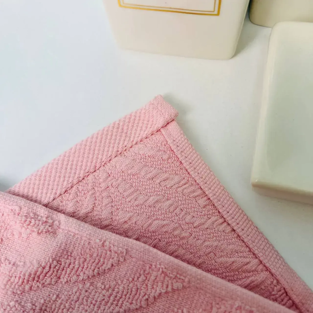 Полотенце махровое 70*140см «Florence» цвет хрустальная роза 01-050, плотность 450 гр/м2