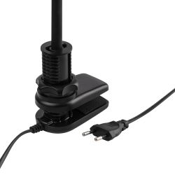 Настольный светильник ЭРА NLED-509-8W-BK светодиодный на струбцине черный