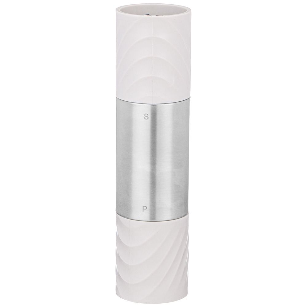 МЕЛЬНИЦА ДЛЯ СОЛИ И ПЕРЦА СЕРАЯ 2 в 1 AGNESS