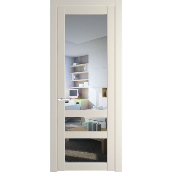 Межкомнатная дверь эмаль Profil Doors 2.5.2PD кремовая магнолия остеклённая