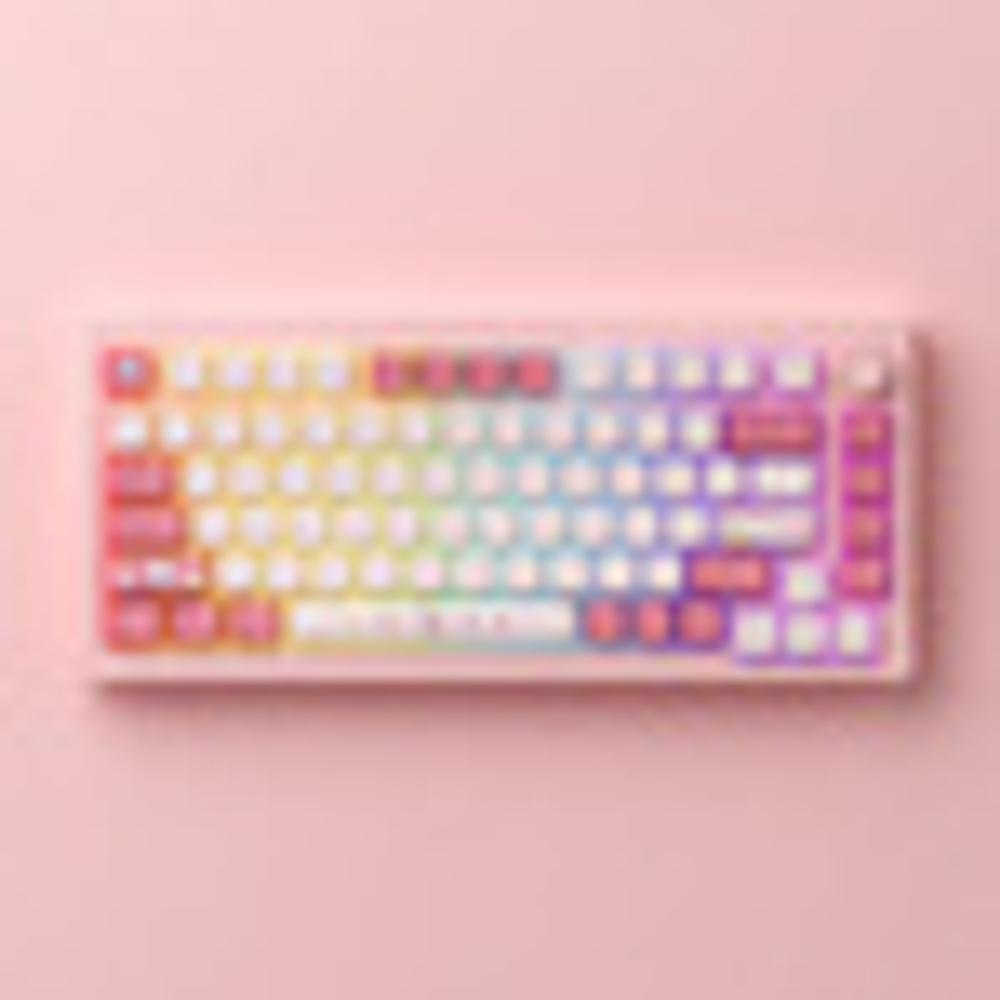 Monsgeek M1W, Haze Pink, Switch Fairy Silent