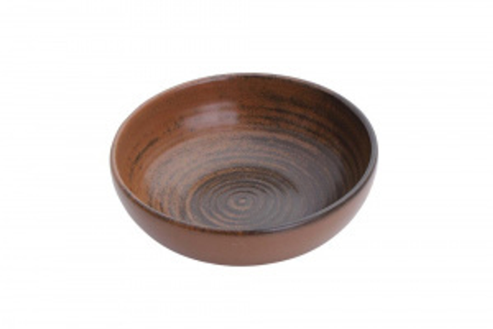 Салатник полуглубокий 10 см LYKKE BROWN