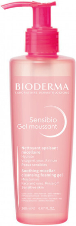 BIODERMA SENSIBIO Gel moussan Мягкий очищающий гель-мусс для умывания 200 мл