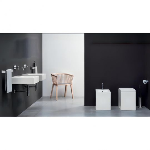 Унитаз напольный Nic Design Cool безободковый цвет белый без сиденья