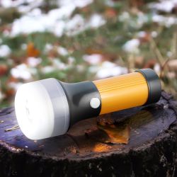 Светодиодный фонарь Трофи TB10S ручной на батарейках 2 в 1 | Универсальные  фонари