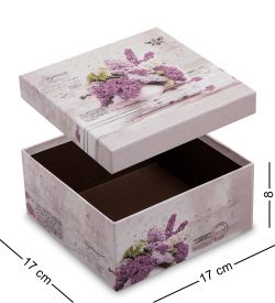 WG-23/2-A Коробка подарочная «Квадрат» цв.пудровый
