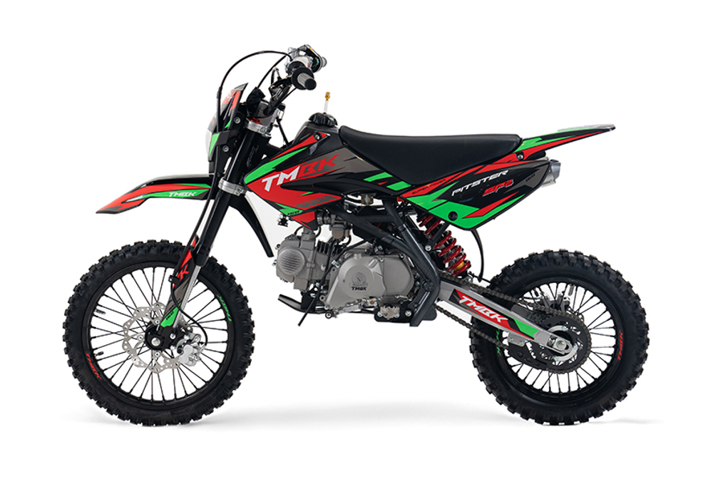 Питбайк TMBK PITSTER SP2 125 (17/14) Red/Green