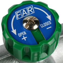 FAR Коллектор рег. 1" 4 отв. 3/4" Flat-Faced (под плоское уплотнение)