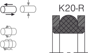 Уплотнение поршня K20-R
