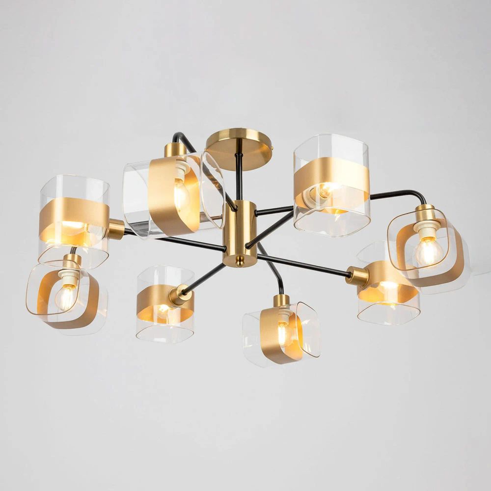 Citilux Бертон CL140181 Люстра потолочная Бронза