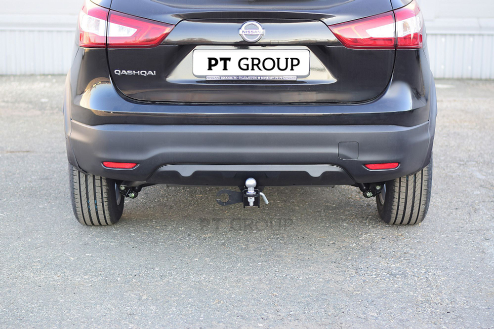 Фаркоп PT GROUP /съемный квадрат/ для NISSAN Qashqai 2014-(паспорт и сертификат в комплекте)(без электрики) арт.NQH-14-991122.00