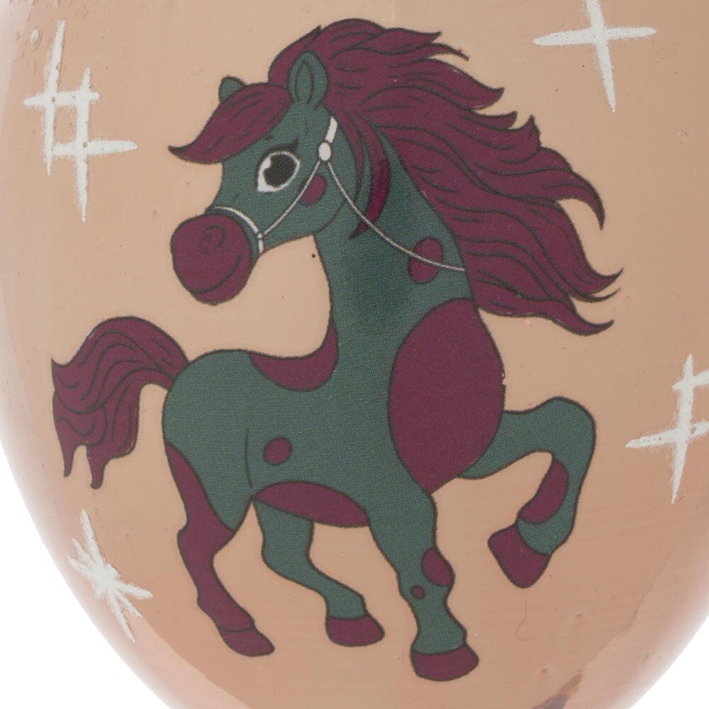 GAEM Украшение новогоднее "Воздушный шарик с лошадкой", L7 W7 H11 см