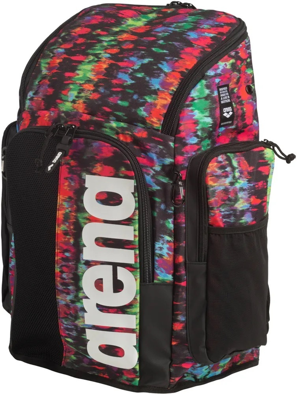 ARENA SPIKY III BACKPACK 45 ALLOVER TIE DYE
