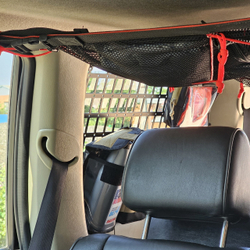 Металлическая MOLLE/PALS панель в оконный проем багажника Nissan Patrol Y61 левая
