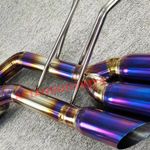 Выхлопная система с заслонками для Mercedes-Benz Benz G-class W463 G63 G55 G550 Full TITANIUM exhaust muffler