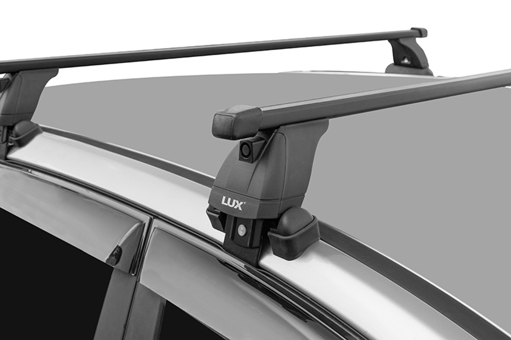 Багажник  "LUX" БК 3 с прямоугольными дугами 120 см. на Polo/Rapid 2020 - ...