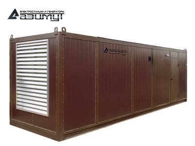Дизельный генератор Азимут АД-1000С-Т400-1РНМ11 Azimut в контейнере