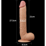 Фаллоимитатор - Legendary King Sized (25,4 см. x 4,3 см.)