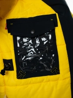 Куртка зимняя удлиненная с капюшоном