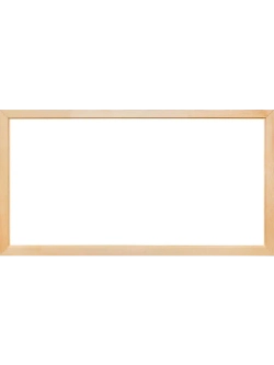 Деревянная рама 45x90 для картин на подрамнике сеч. 40x18