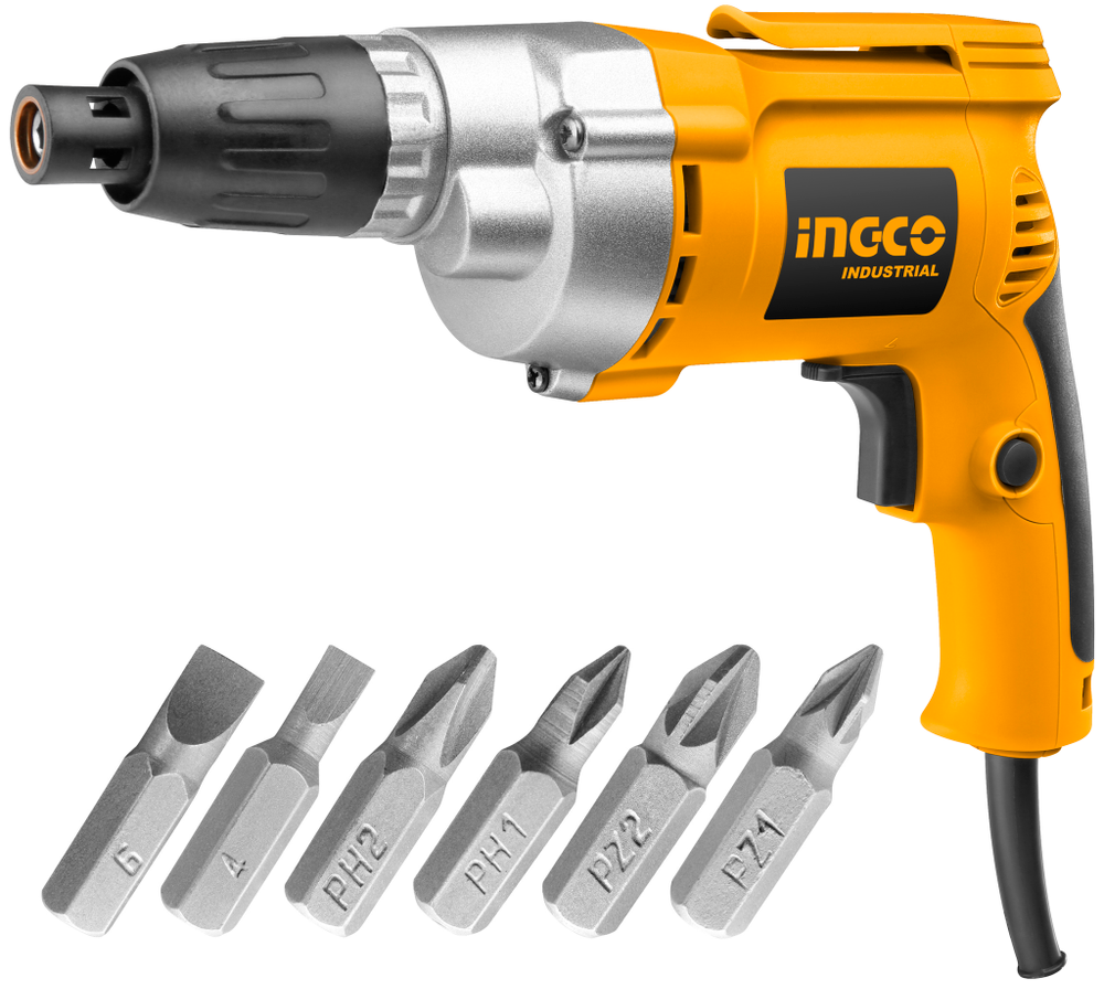 Шуруповерт для гипсокартона INDUSTRIAL 550Вт, кор