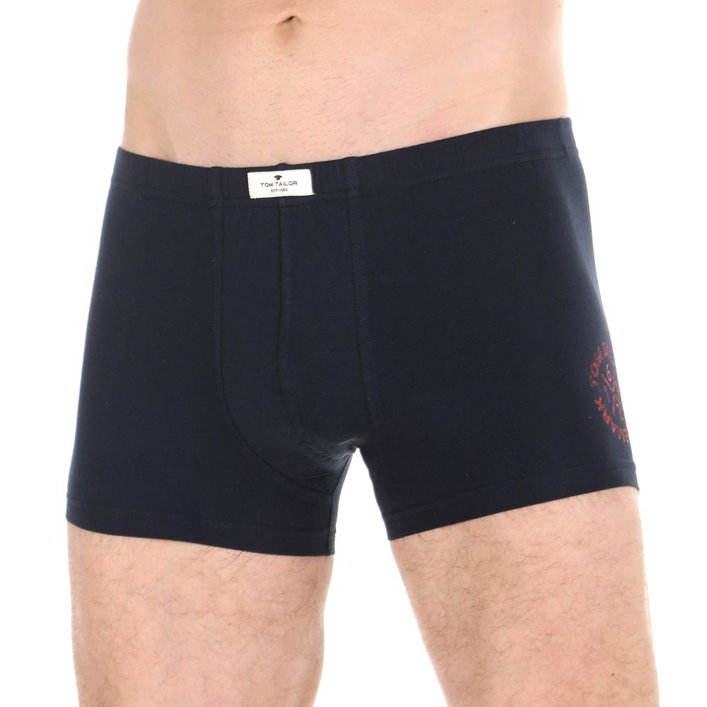 Мужские трусы боксеры набор 2в1 (красные, черные) Tom Tailor 070501/6061 420