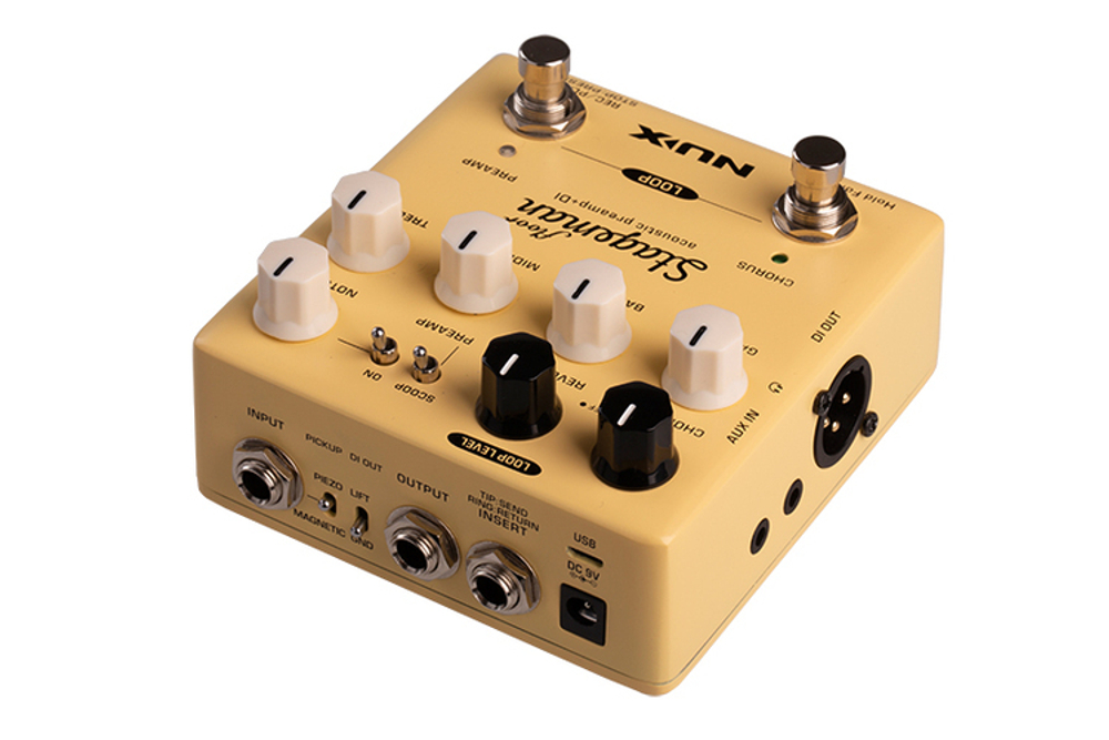 Педаль для акустической гитары Nux NAP-5 Stageman Floor