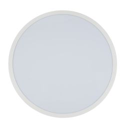 ULO-K40A 30W-4000К-R40 IP40 WHITE Светильник светодиодный накладной. Белый свет 4000K. Диаметр 400мм. Корпус белый. ТМ Uniel