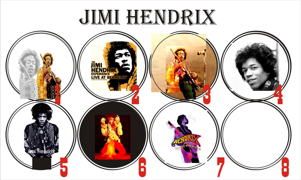Значок Jimi Hendrix