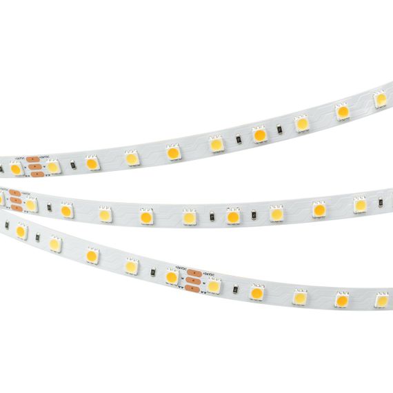 Светодиодная лента Arlight 14,4W/m 60LED/m 5060SMD холодный/теплый белый 5M RT-B60-10mm 24V White-MIX 025213(1)