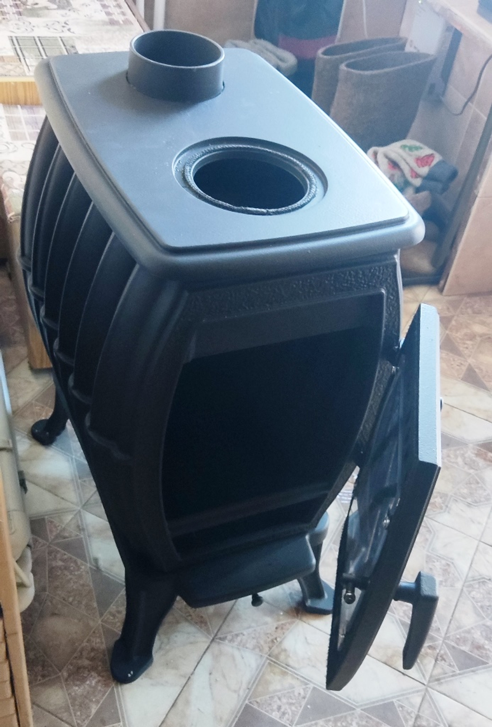 Печь-камин Везувий BX-09 "Антрацит"