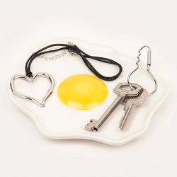 Поднос декоративный Fast Food, Egg, 14,5x14 см