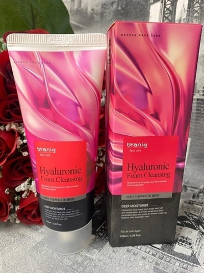 Branig Foam Cleansing Пенка для умывания Гиалуроновая кислота 100мл.