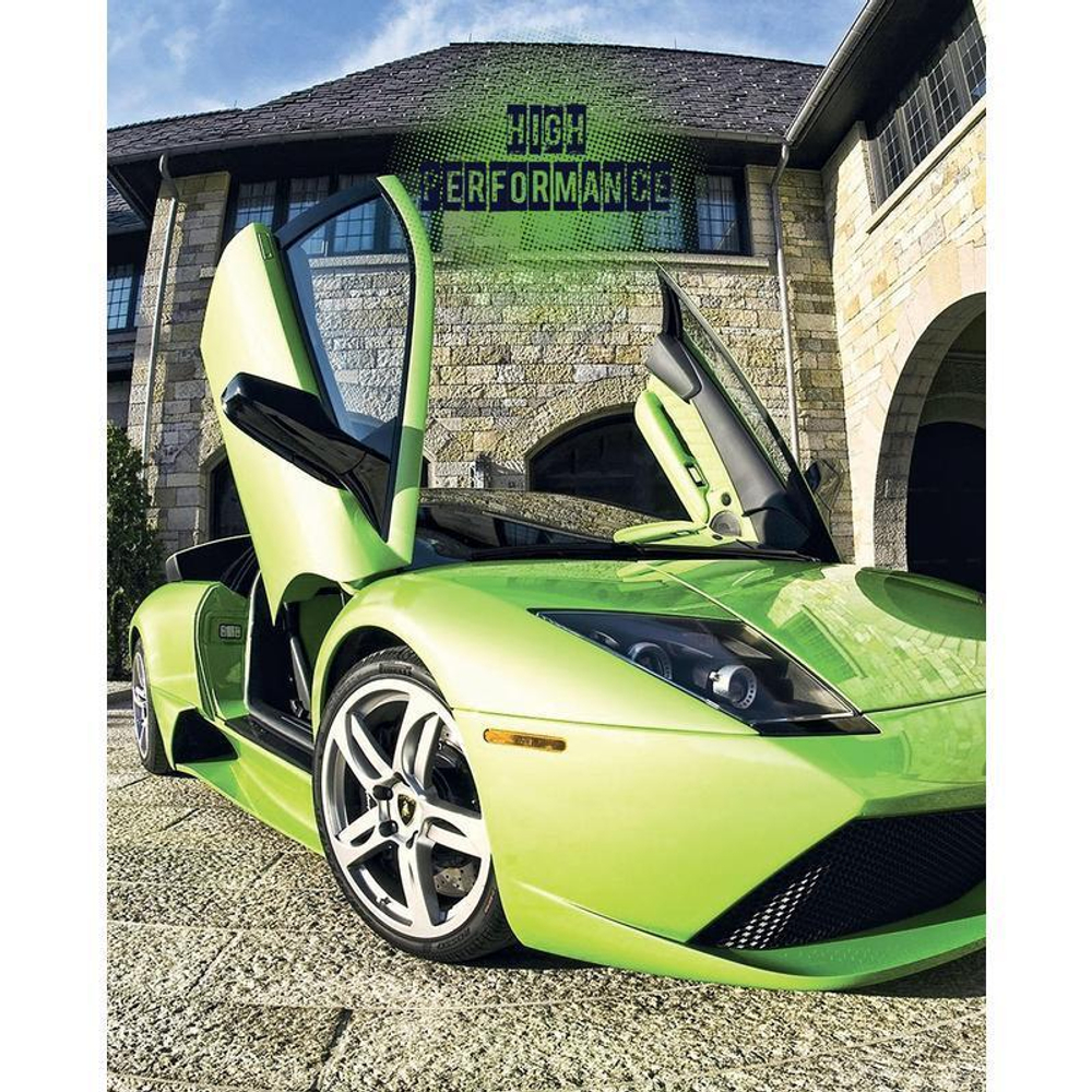 Тетрадь 48л. клетка "High performance: спортивные авто" УФ (Академия групп)