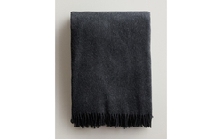 Zara Home плед из шерсти, серый, 140x190 см · 6306/004