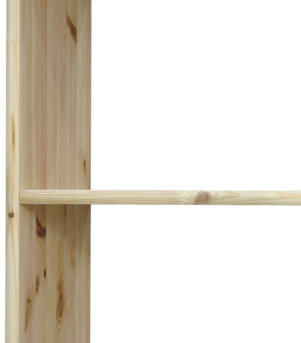 Стеллаж Денвер деревянный 5 полок