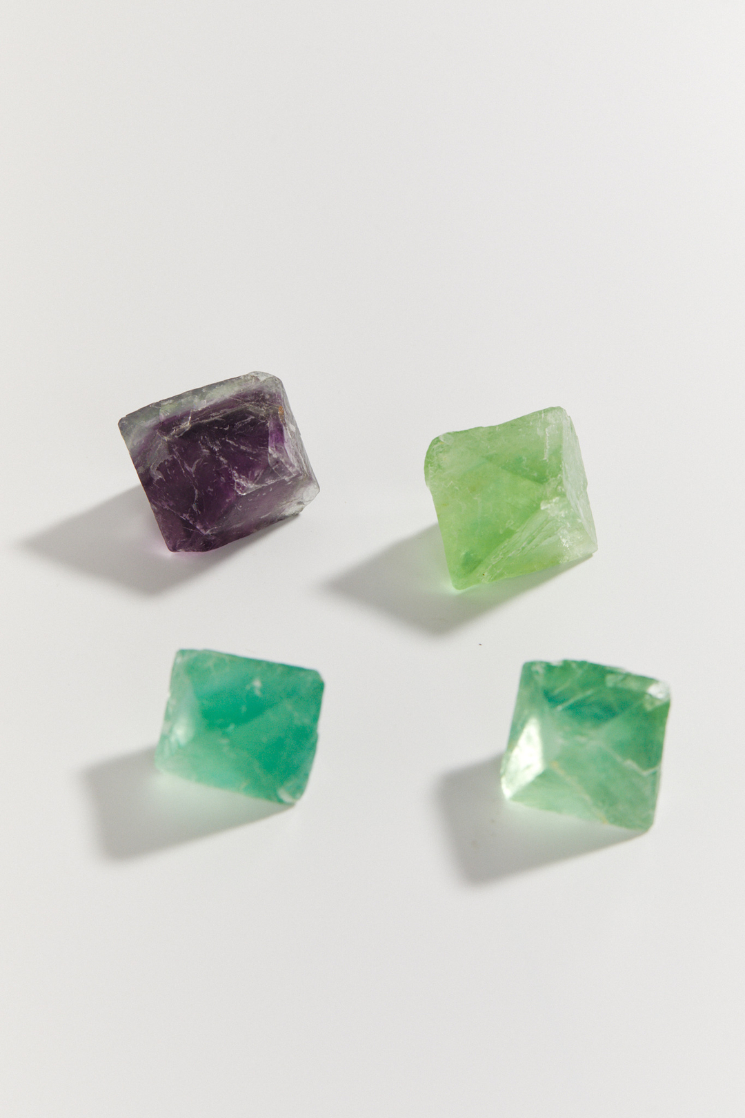 Флюорит октаэдр S