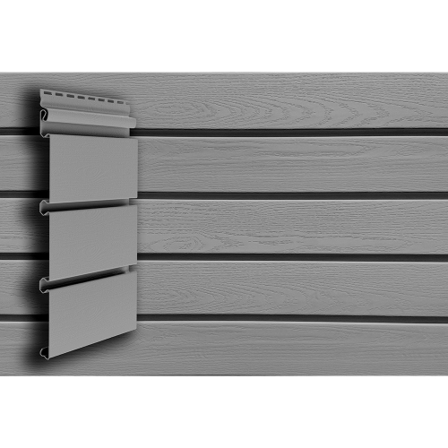 Сайдинг Grand Line Classic Standart Архитектурный Планкен серый 3000 мм