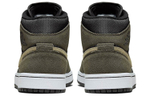 Кроссовки Jordan Air Jordan 1 Mid Olive Green (Женская размерная сетка)