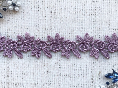 Кружево плетеное, ш. 2,5 см.