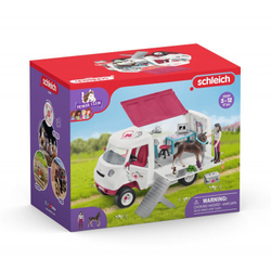 Schleich - Ветеринарная машина с ганноверским жеребенком 42439