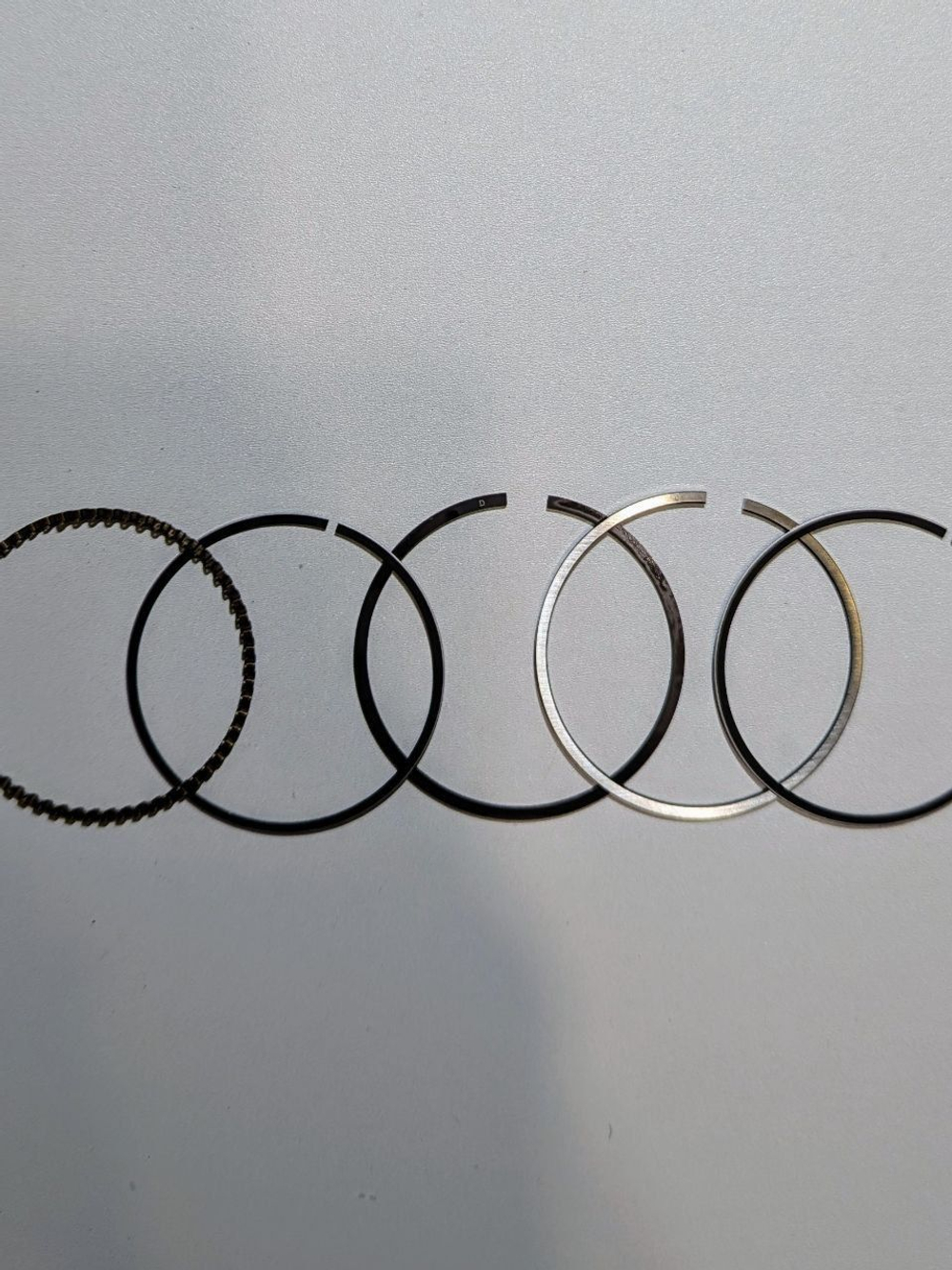 - Кольца поршневые 4T питбайка 154FMH 125см3