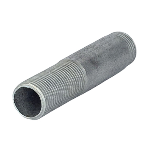 Сгон стальной оцинкованный Ду 32 L=130мм без комплекта из труб по ГОСТ 3262-75