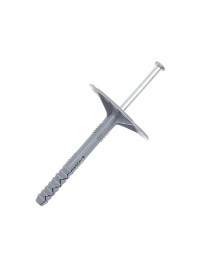 Дюбель для теплоизоляции Gigant (гриб) 10x90 с металлическим гвоздём 50 шт 123870