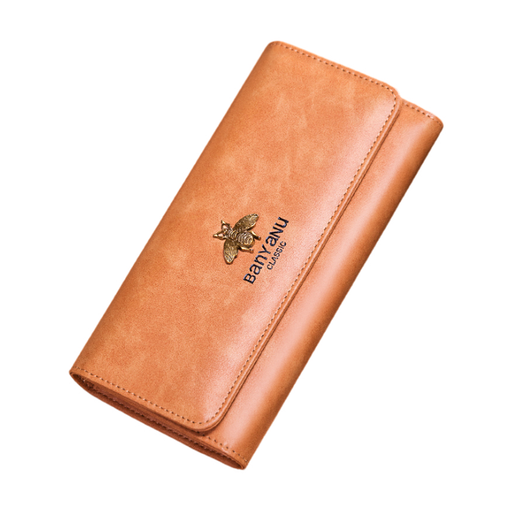 BANYANU Cow Leather Wallet, Card Holder Women"s