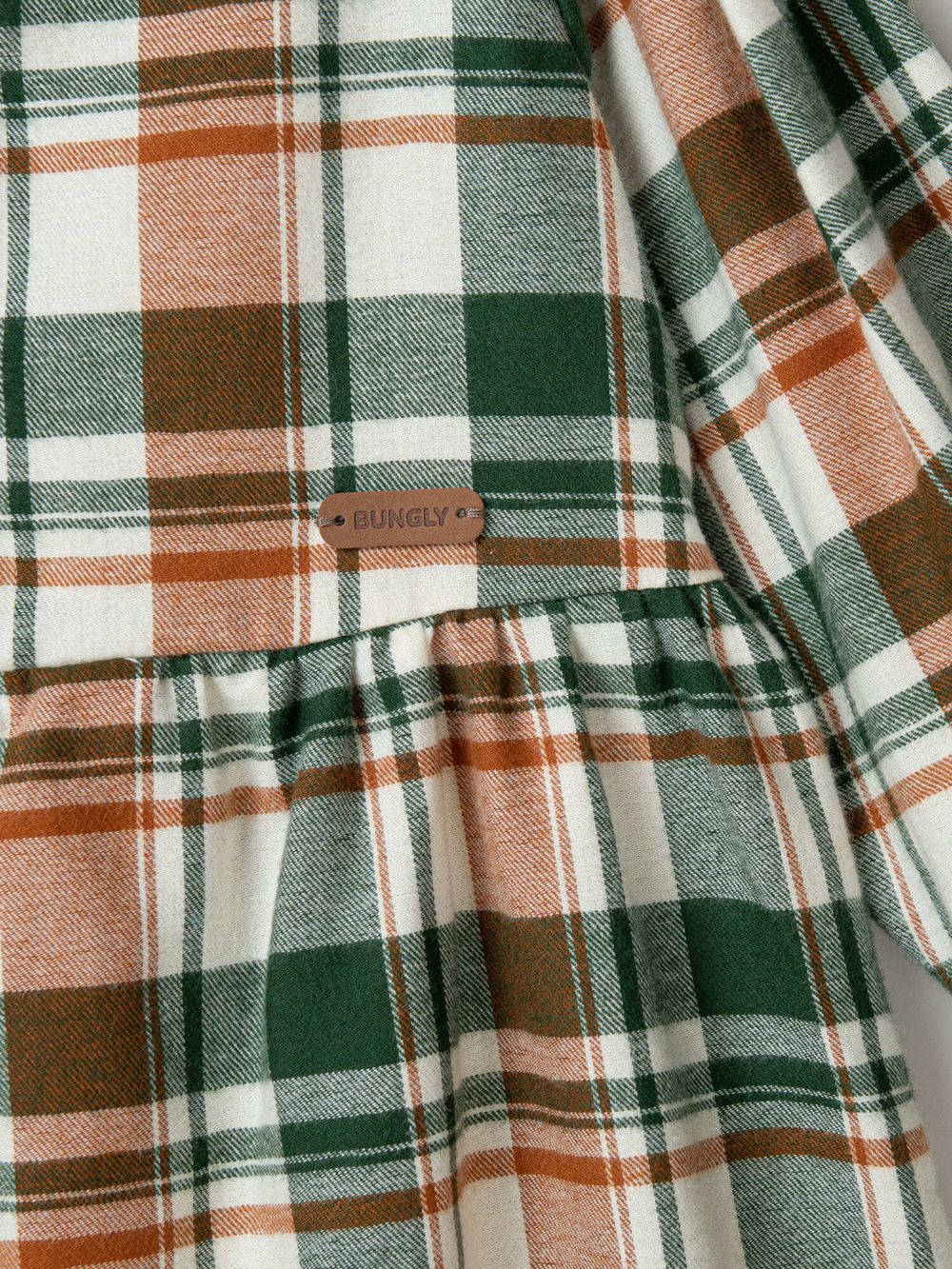 Платье фланелевое "Малахит"