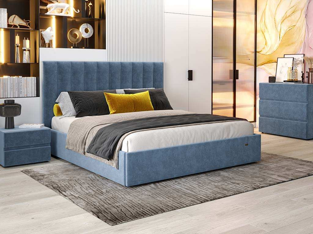 Кровать Ingrid 1800 модель 312 Галакси лайт 22