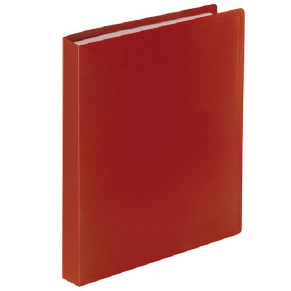 Папка с 40 вкладышами, Staff стандарт, 500мкм, корешок 25мм, красная