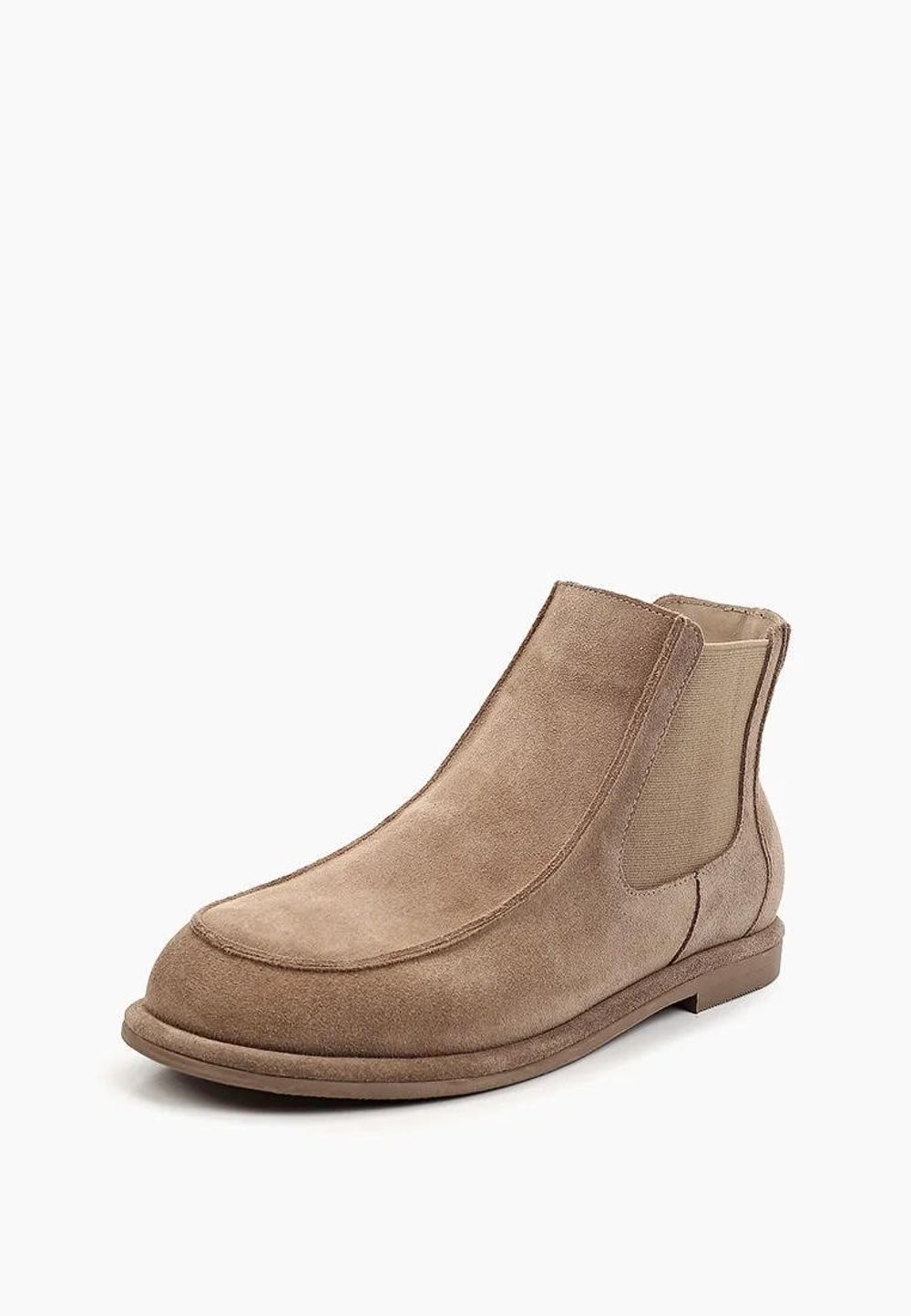 Ботинки // Rita // Beige // Suede